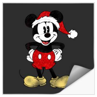 Discover Disney Christmas Mickey Mouse Stickers