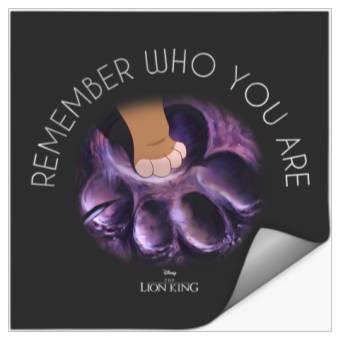 Discover Disney The Lion King Simba Remember Who You Are Text Stickers