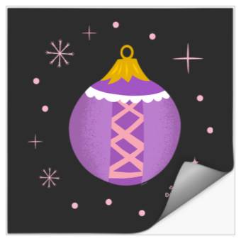 Discover Disney Princess Rapunzel Tangled Holiday Christmas Ornament Stickers