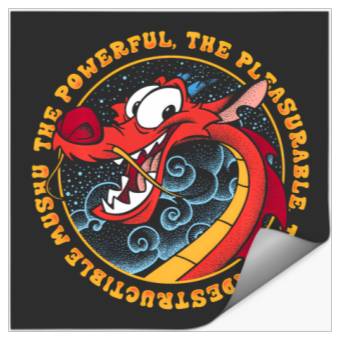 Discover Disney Mulan The All Powerful Mushu Stickers