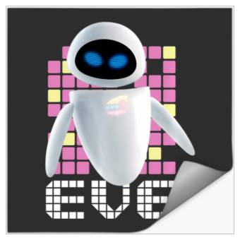 Discover Disney Pixar Wall-E Geometric Eve Stickers
