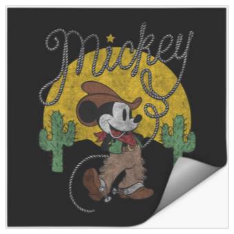 Discover Disney Mickey Mouse Cowboy Stickers