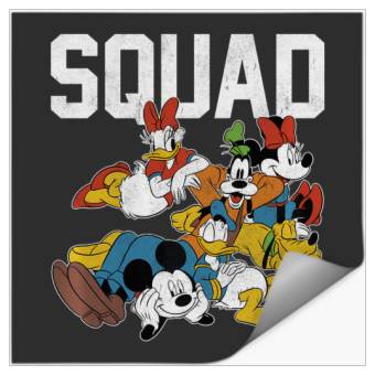 Discover Disney Mickey Mouse And Friends Squad Stickers