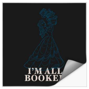 Discover Disney Princess Belle I'M All Booked Stickers
