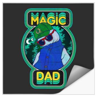 Discover Disney Pixar Onward Magic Dad Retro Portrait Stickers