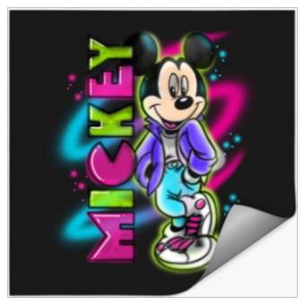 Discover Disneyss Mickey Mouse Airbrush Stickers