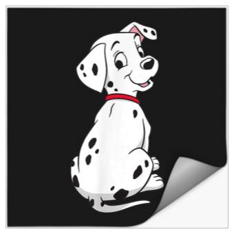 Discover Disney 101 Dalmatians Rollys Back Stickers