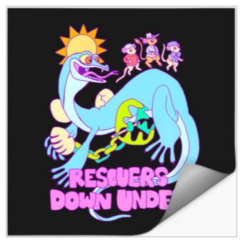 Discover Disney Rescuers Down Under Joanna Stealing Stickers