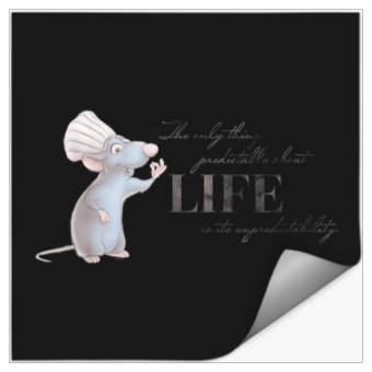 Discover Disney 100 and Pixars Ratatouille Remy Unpredict Stickers
