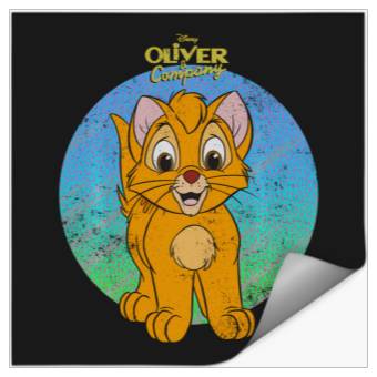 Discover Disney Oliver Company Stickers