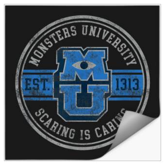 Discover Disney and Pixars Monsters University Scaring is Stickers