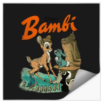 Discover Disney Bambi  Group Poster Stickers