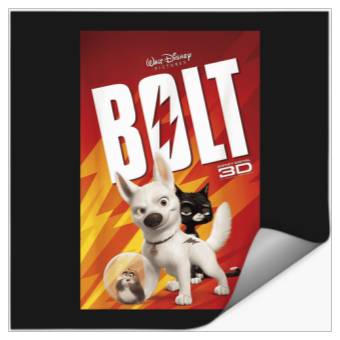 Discover Disney Bolt Poster Stickers