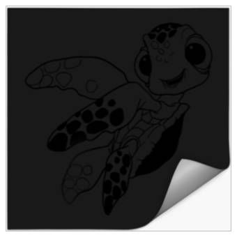 Discover Disney Pixar Finding Nemo Squirt Outline Pocket Wave Stickers