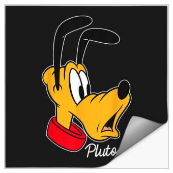 Discover Disney Mickey And Friends Pluto Big Face Stickers