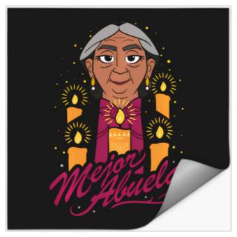 Discover Disney Encanto Alma Madrigal Mejor Abuela Stickers