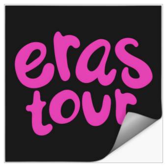 Discover Eras Tour Sticker Stickers
