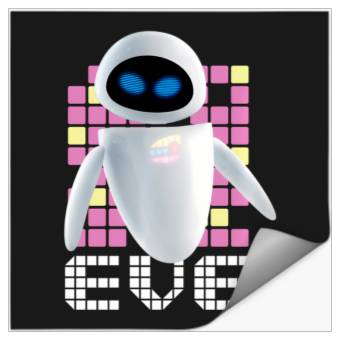 Discover Disney Pixar Wall-E Geometric Eve Stickers