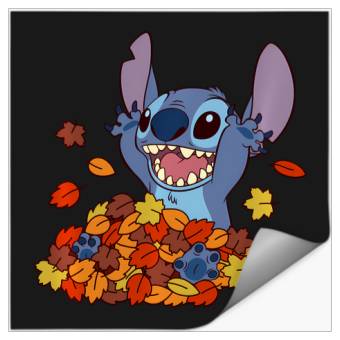 Discover Disney Lilo Stitch Autumn Leaves Stitch Stickers