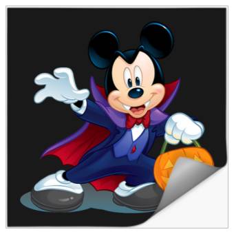 Discover Disney Halloween Mickey Mouse Vampire Stickers