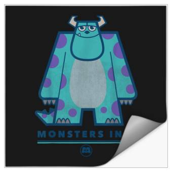 Discover Disney Pixar Monsters Inc Sully Portrait Stickers