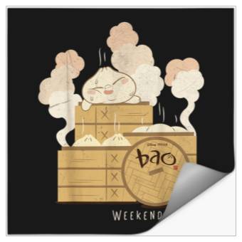 Discover Disney Pixar Bao Weekend Feels  Dumpling Print Stickers