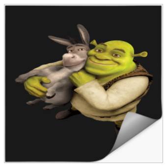 Discover Shrek and Donkey  6: Shrek Same Swamp Forever , Shrek Shirt, Disney Fiona Princess , Shrek,Shrek Stickers