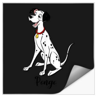 Discover Disneyss 101 Dalmatians Pongo Portrait Stickers