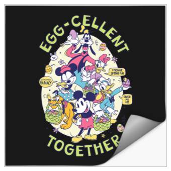 Discover Disney Mickey Mouse and Pals Easter Egg-Cellent Together Stickers