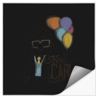 Discover Disney Pixar Up Her Carl Couples Stickers