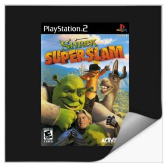Discover Shrek Super Slam PlayStation 2  : Shrek Same Swamp Forever , Shrek Shirt, Disney Fiona Princess , Shrek,Shrek Stickers