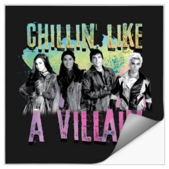Discover Disney Descendants Chillin Like A Villain Stickers