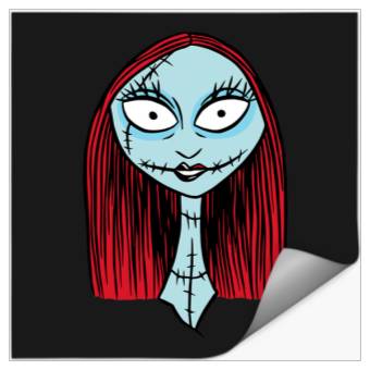 Discover Disney The Nightmare Before Christmas Sally Big Face Stickers