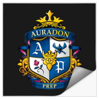 Discover Disney Descendants Auradon Prep Crest Stickers