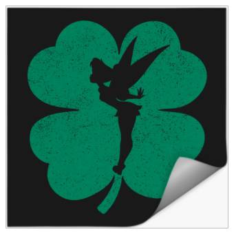 Discover Disney Tinker Bell Green Shamrock St Patricks Day Patricks Day Stickers