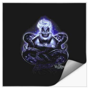 Discover Disney Villains Ursula Dark Portrait Stickers