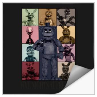 Discover Five Nights At Freddys Eras Tour Stickers
