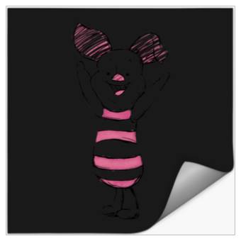 Discover Disney Happy Piglet Stickers