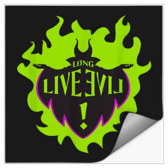 Discover Disney Descendants Maleficent Long Live Evil TSh Stickers