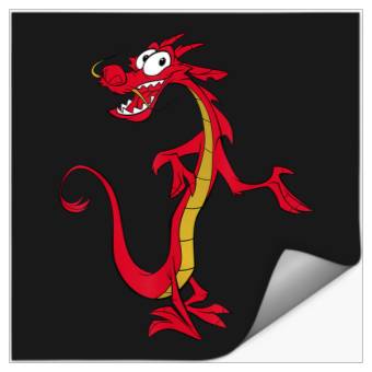 Discover Disney Mulan Mushu Dragon Stickers