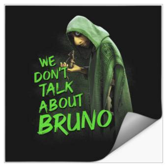 Discover Disney Encanto Bruno We Dont Talk About Bruno Stickers