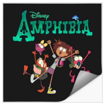 Discover Disney Channel Amphibia Stickers