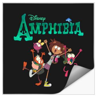 Discover Disney Channel Amphibia Stickers