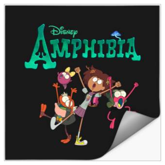 Discover Disney Channel Amphibia Stickers