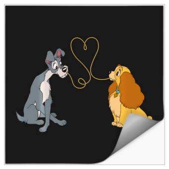 Discover Disney Lady And The Tramp Bella Notte Stickers