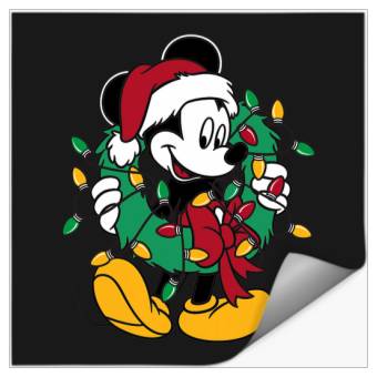 Discover Disney Mickey Mouse Christmas Lights Stickers