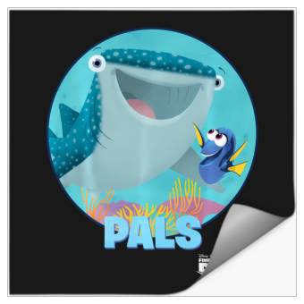 Discover Disney Pixar Finding Dory Destiny Biggest Fish Pals Logo Stickers