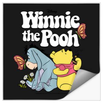 Discover Disney Winnie The Pooh - Retro Eeyore And Pooh Stickers