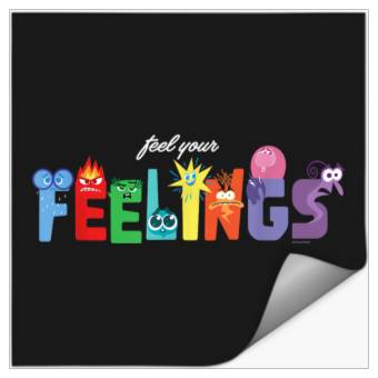 Discover Disneyss And Pixarss Inside Out 2 Emotions Feel Your Feelings Stickers