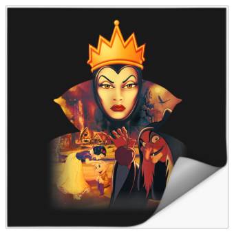 Discover Disneyss Snow White Evil Queen Glare Stickers